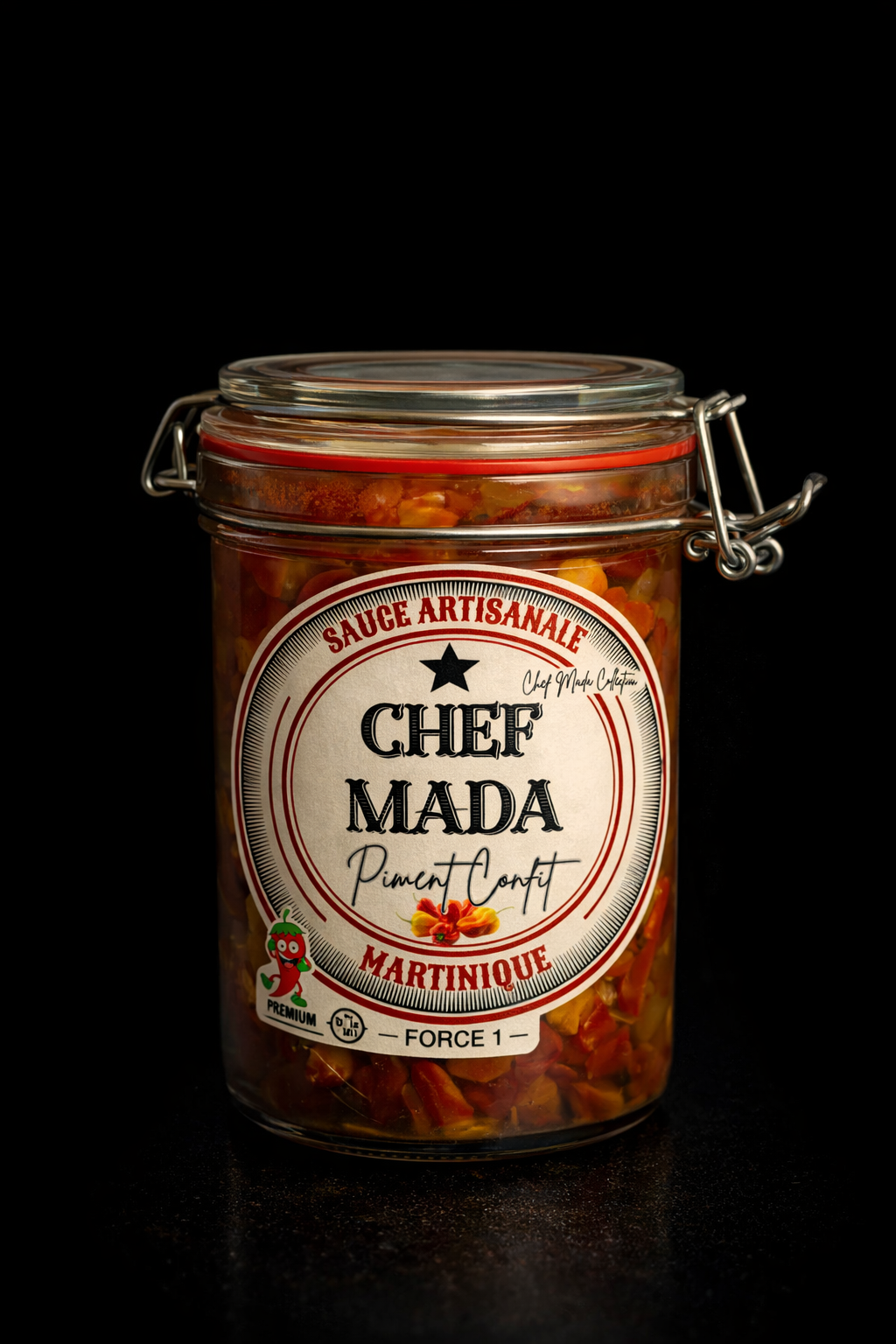 Confit de piment artisanal Chef Mada – Martinique